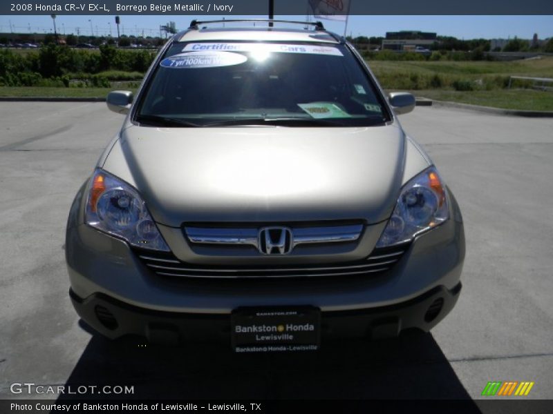 Borrego Beige Metallic / Ivory 2008 Honda CR-V EX-L