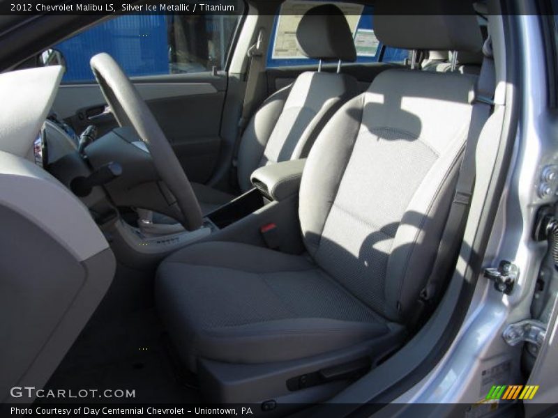 Silver Ice Metallic / Titanium 2012 Chevrolet Malibu LS