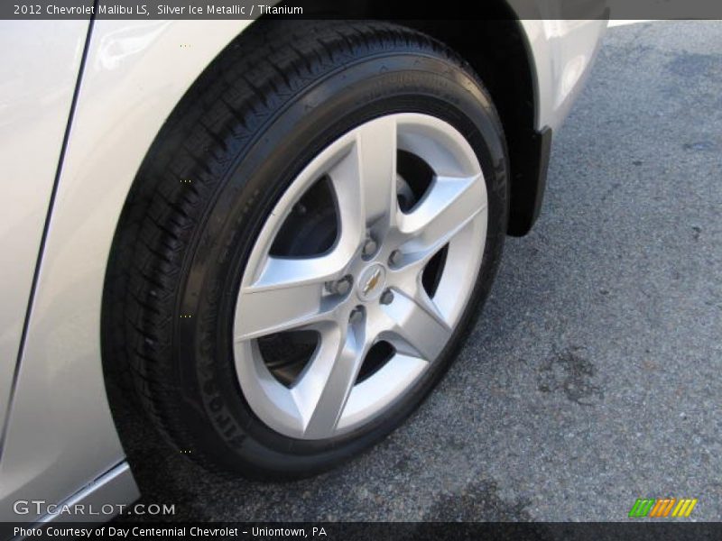 Silver Ice Metallic / Titanium 2012 Chevrolet Malibu LS