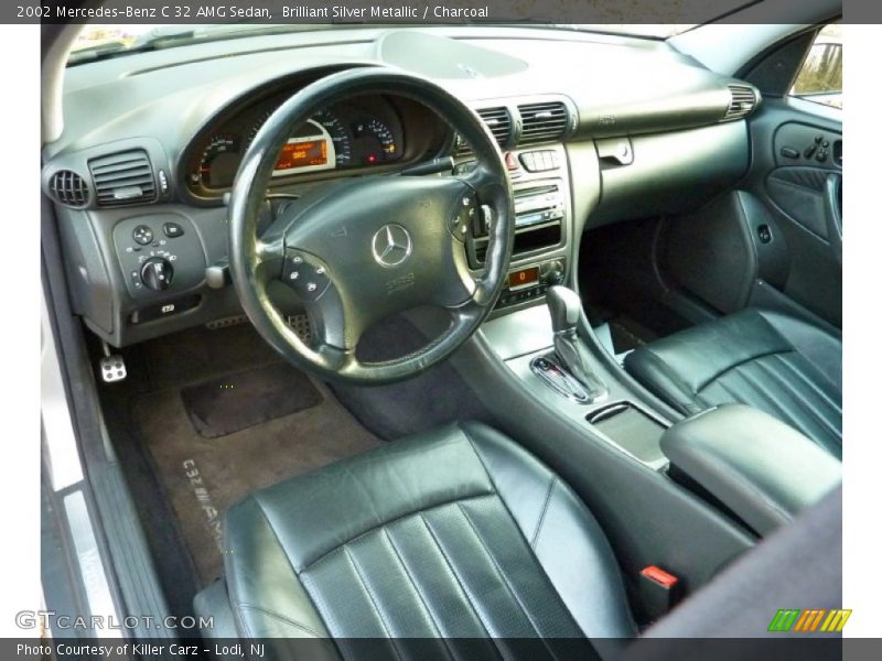  2002 C 32 AMG Sedan Charcoal Interior