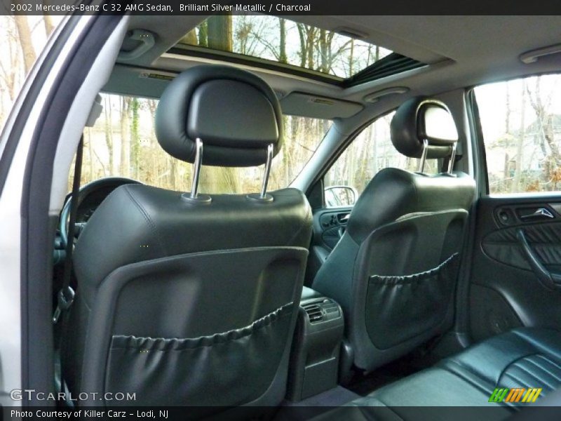 Brilliant Silver Metallic / Charcoal 2002 Mercedes-Benz C 32 AMG Sedan