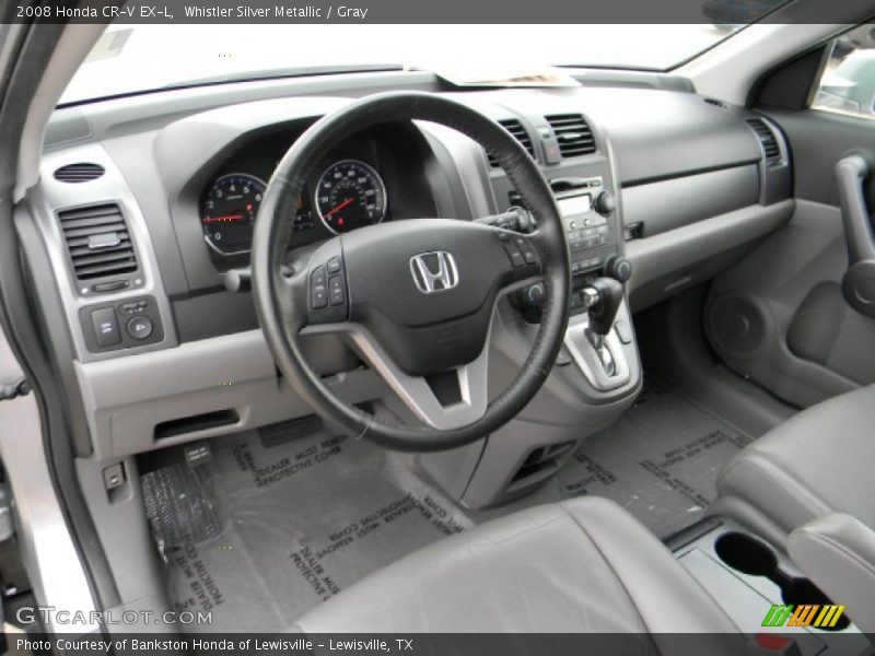 Whistler Silver Metallic / Gray 2008 Honda CR-V EX-L