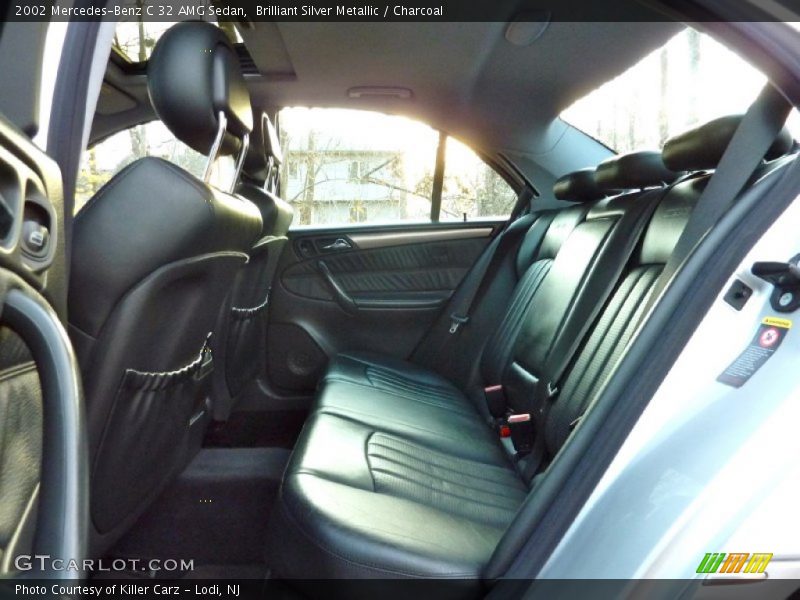 Brilliant Silver Metallic / Charcoal 2002 Mercedes-Benz C 32 AMG Sedan