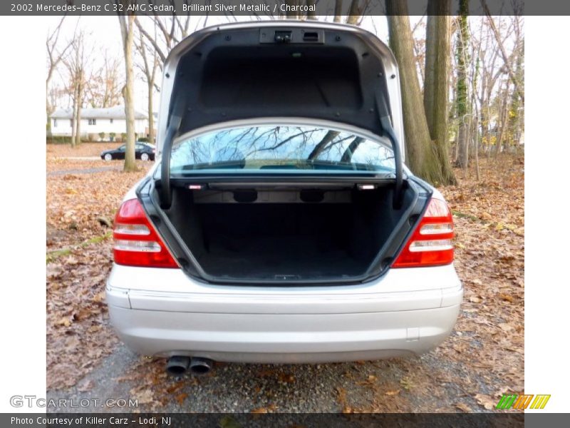 Brilliant Silver Metallic / Charcoal 2002 Mercedes-Benz C 32 AMG Sedan