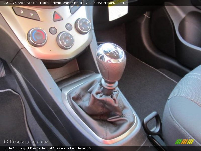  2012 Sonic LT Hatch 6 Speed Manual Shifter