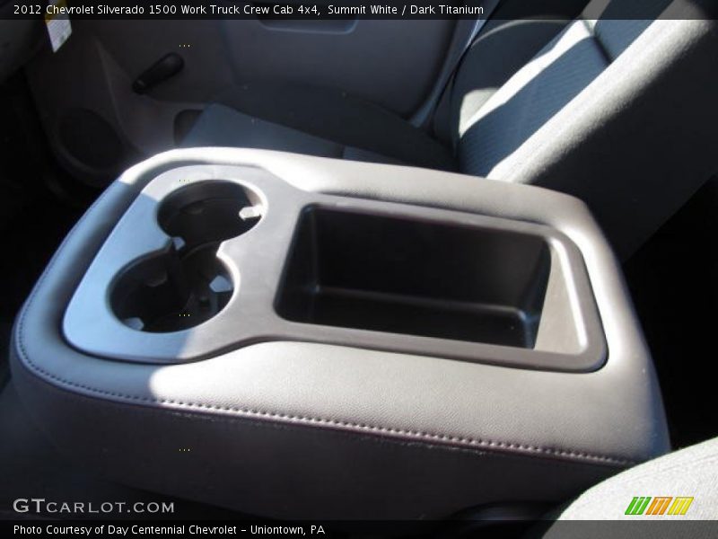 Summit White / Dark Titanium 2012 Chevrolet Silverado 1500 Work Truck Crew Cab 4x4