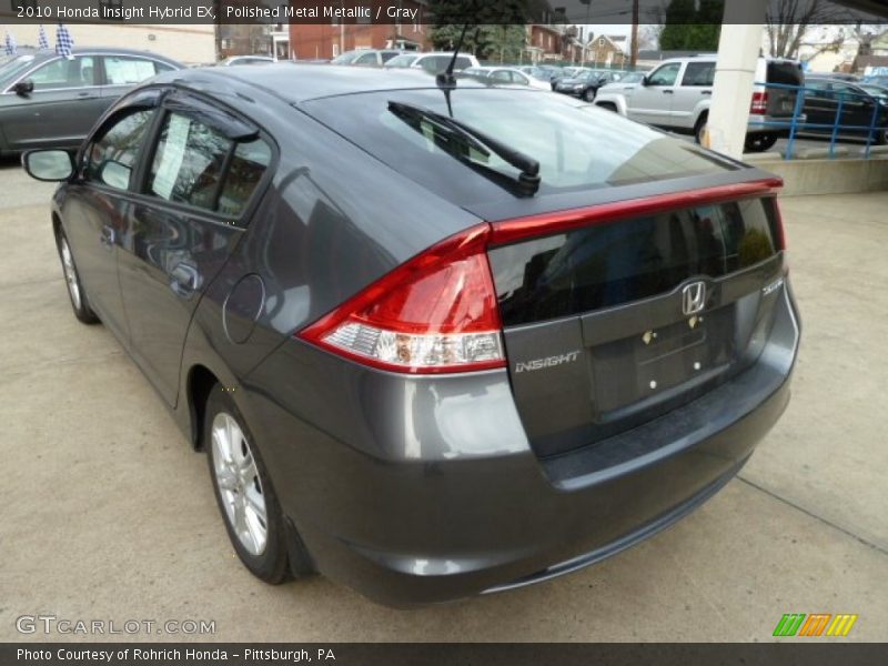 Polished Metal Metallic / Gray 2010 Honda Insight Hybrid EX