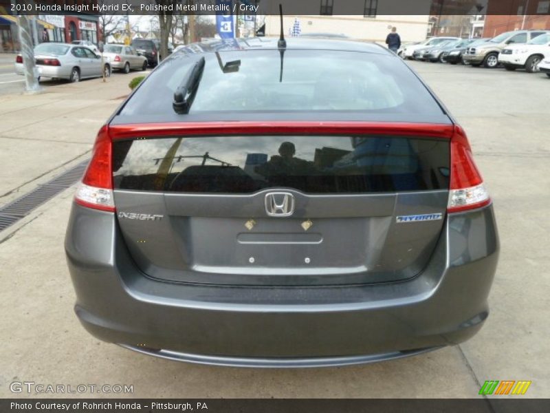 Polished Metal Metallic / Gray 2010 Honda Insight Hybrid EX