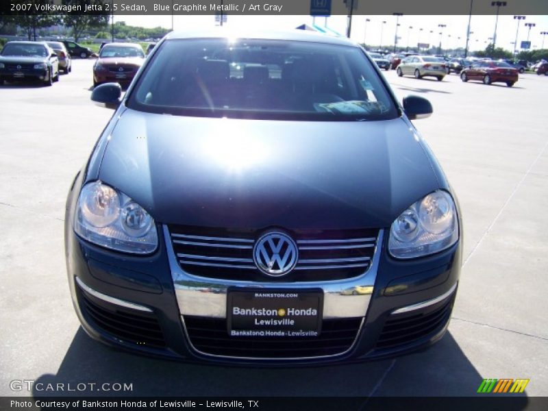 Blue Graphite Metallic / Art Gray 2007 Volkswagen Jetta 2.5 Sedan