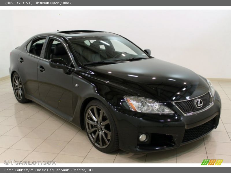 Front 3/4 View of 2009 IS F