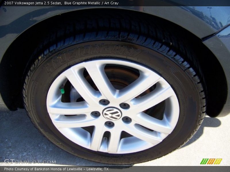 Blue Graphite Metallic / Art Gray 2007 Volkswagen Jetta 2.5 Sedan