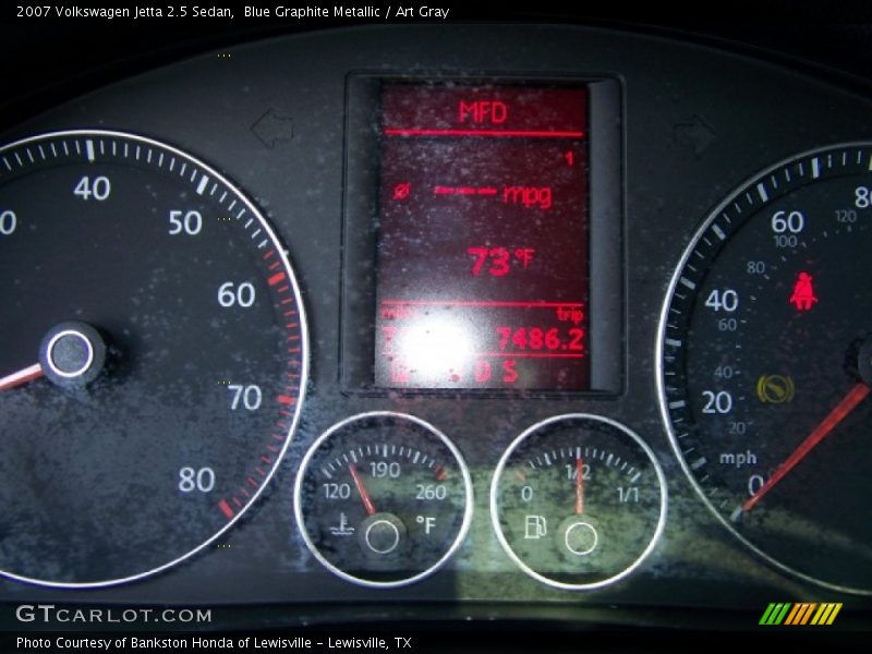 Blue Graphite Metallic / Art Gray 2007 Volkswagen Jetta 2.5 Sedan