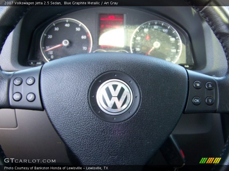 Blue Graphite Metallic / Art Gray 2007 Volkswagen Jetta 2.5 Sedan