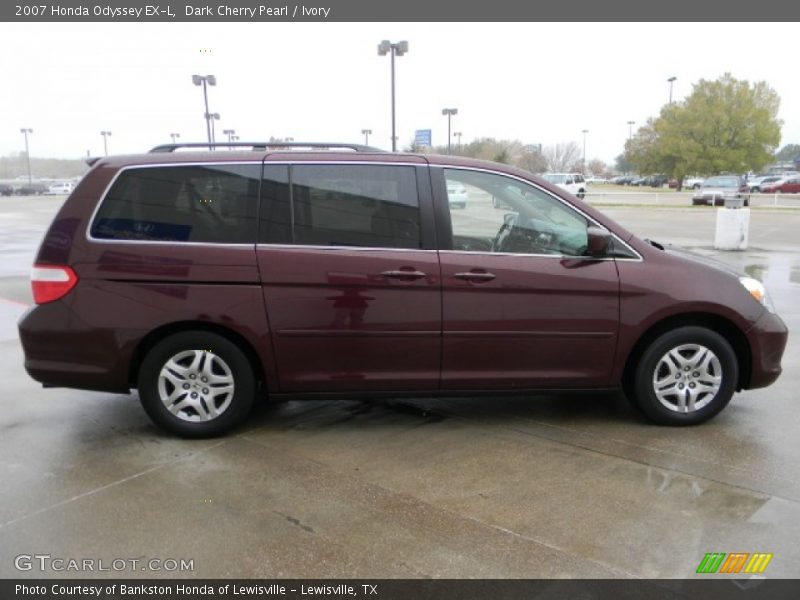 Dark Cherry Pearl / Ivory 2007 Honda Odyssey EX-L