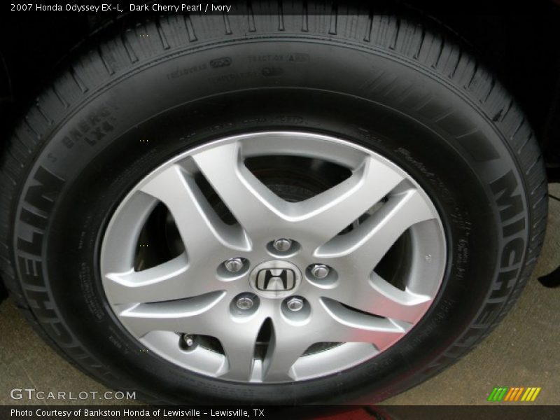 Dark Cherry Pearl / Ivory 2007 Honda Odyssey EX-L