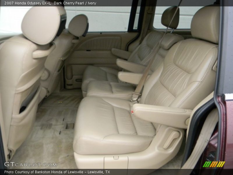 Dark Cherry Pearl / Ivory 2007 Honda Odyssey EX-L