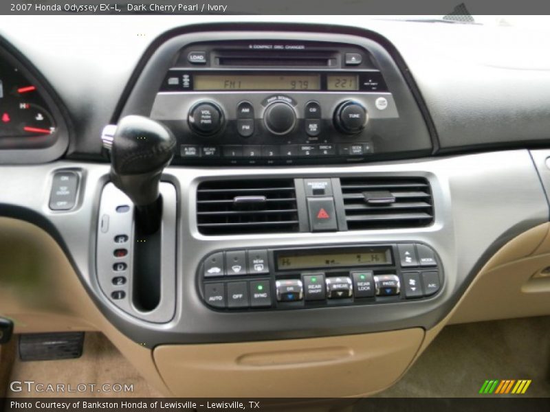 Dark Cherry Pearl / Ivory 2007 Honda Odyssey EX-L