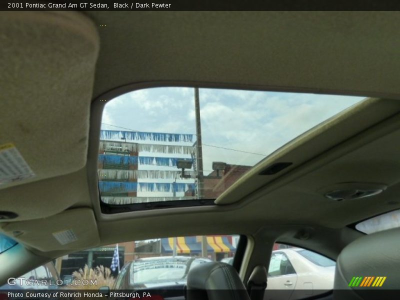 Black / Dark Pewter 2001 Pontiac Grand Am GT Sedan