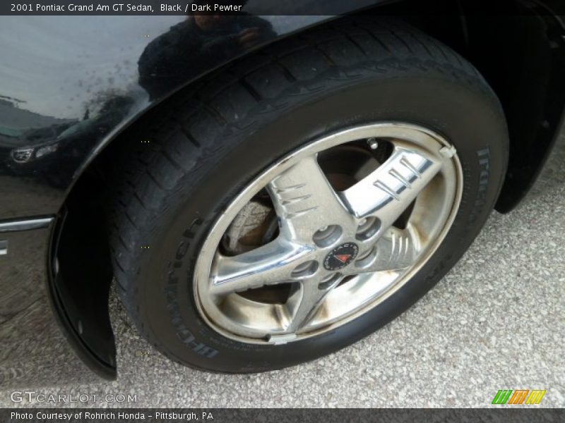 Black / Dark Pewter 2001 Pontiac Grand Am GT Sedan