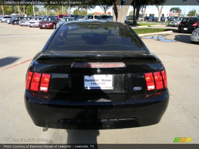 Black / Light Graphite 1999 Ford Mustang V6 Coupe