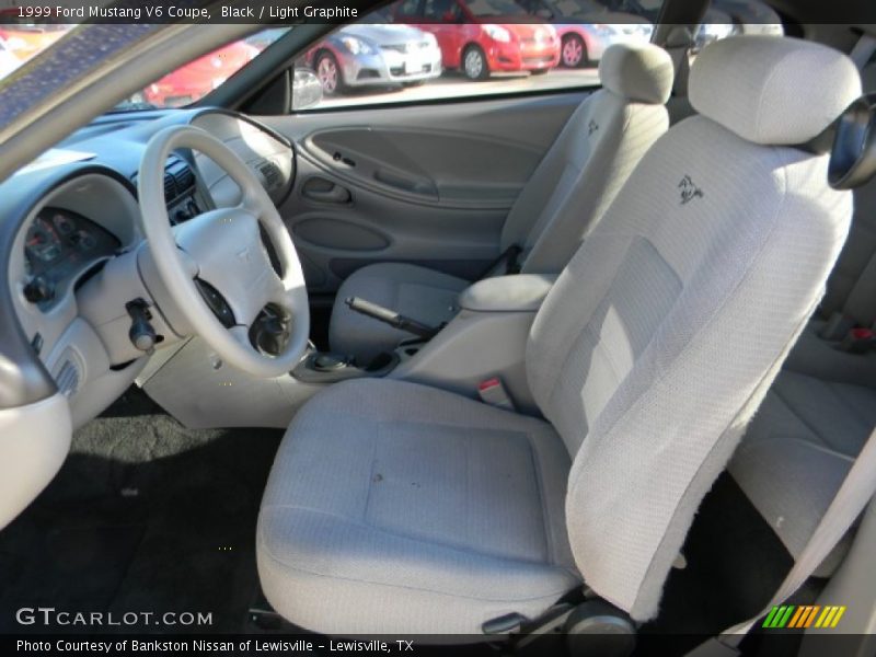  1999 Mustang V6 Coupe Light Graphite Interior