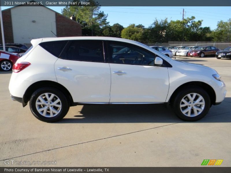 Glacier White Pearl / Beige 2011 Nissan Murano S