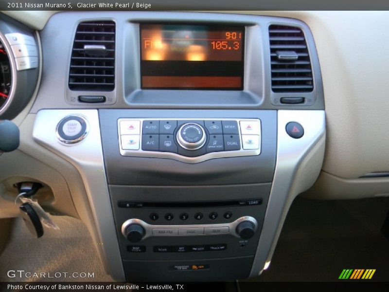Glacier White Pearl / Beige 2011 Nissan Murano S