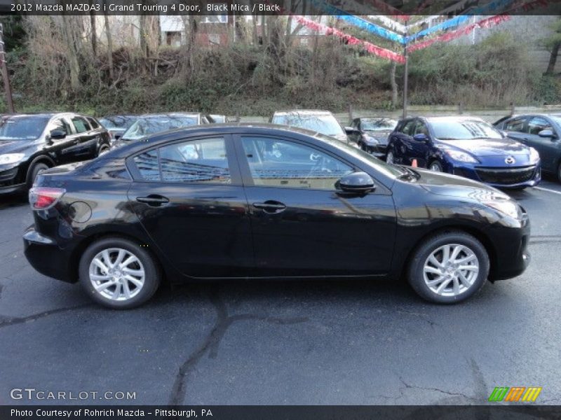 Black Mica / Black 2012 Mazda MAZDA3 i Grand Touring 4 Door