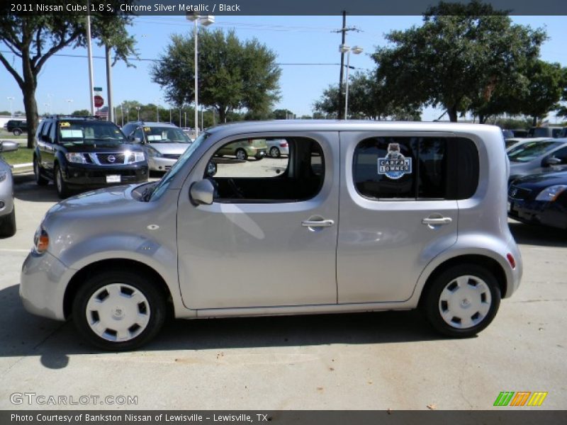 Chrome Silver Metallic / Black 2011 Nissan Cube 1.8 S