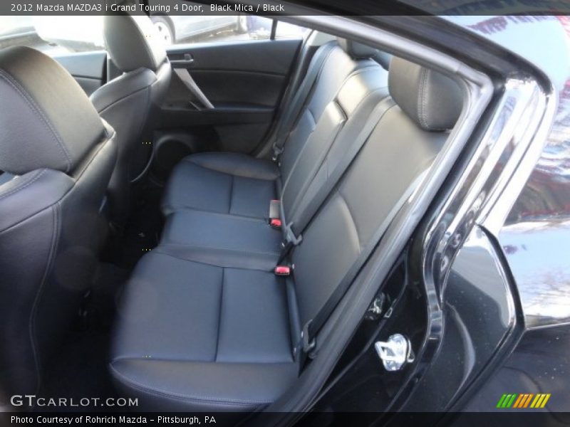 Black Mica / Black 2012 Mazda MAZDA3 i Grand Touring 4 Door
