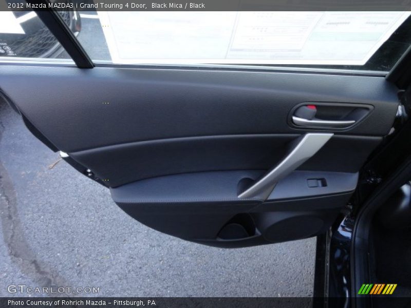 Black Mica / Black 2012 Mazda MAZDA3 i Grand Touring 4 Door