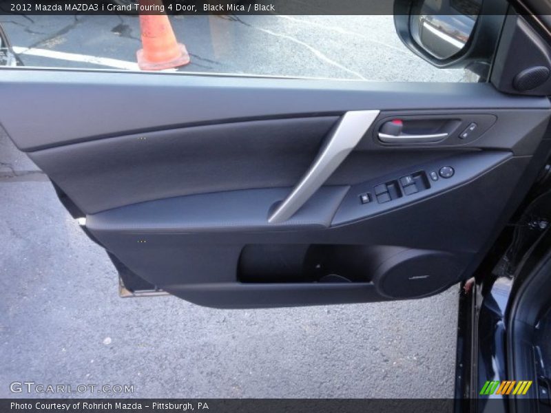 Black Mica / Black 2012 Mazda MAZDA3 i Grand Touring 4 Door