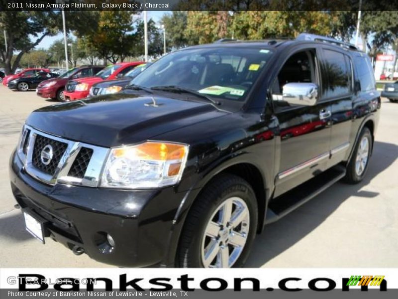 Galaxy Black / Charcoal 2011 Nissan Armada Platinum