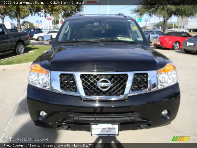 Galaxy Black / Charcoal 2011 Nissan Armada Platinum