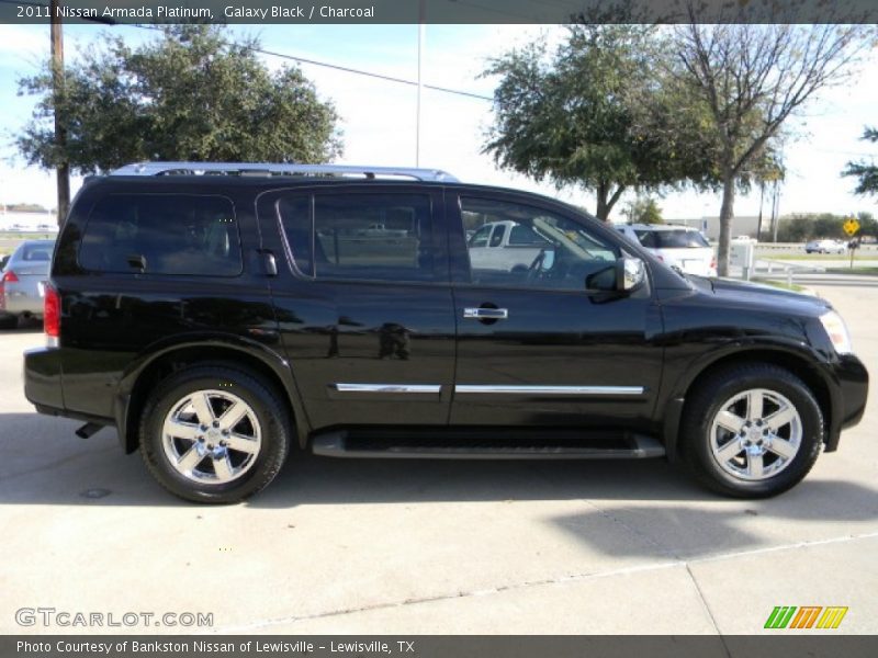 Galaxy Black / Charcoal 2011 Nissan Armada Platinum