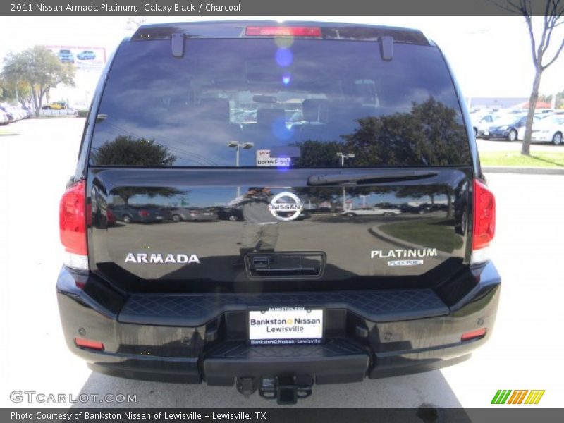 Galaxy Black / Charcoal 2011 Nissan Armada Platinum