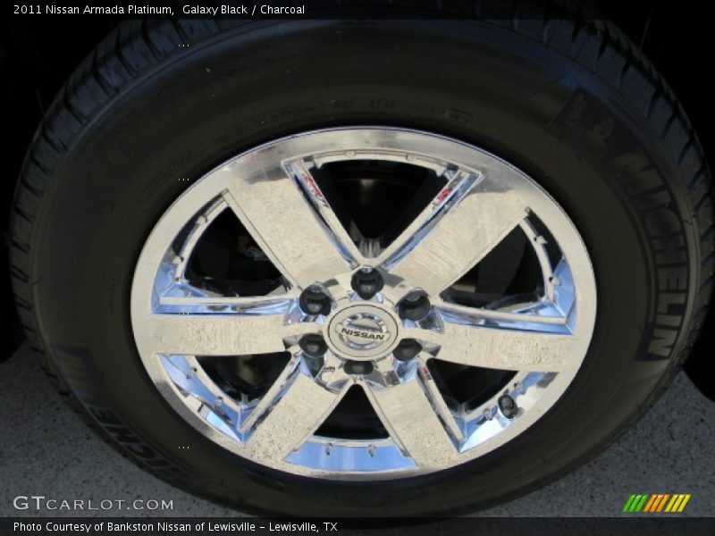 Galaxy Black / Charcoal 2011 Nissan Armada Platinum