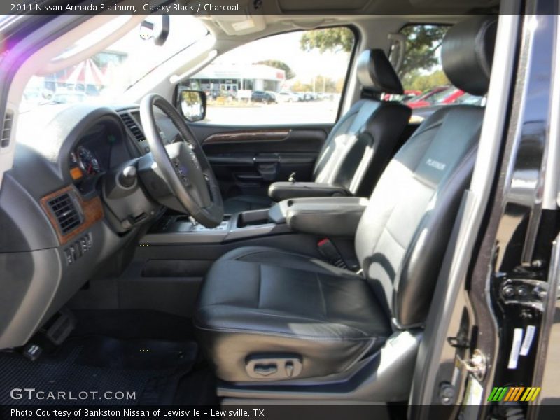 Galaxy Black / Charcoal 2011 Nissan Armada Platinum