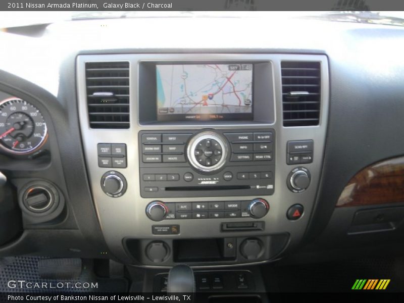 Galaxy Black / Charcoal 2011 Nissan Armada Platinum