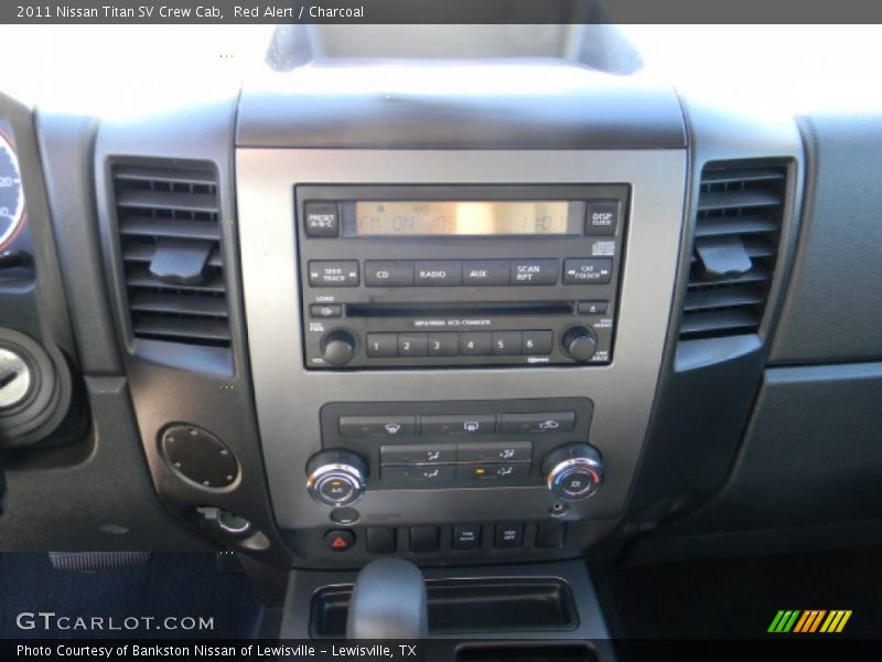 Red Alert / Charcoal 2011 Nissan Titan SV Crew Cab