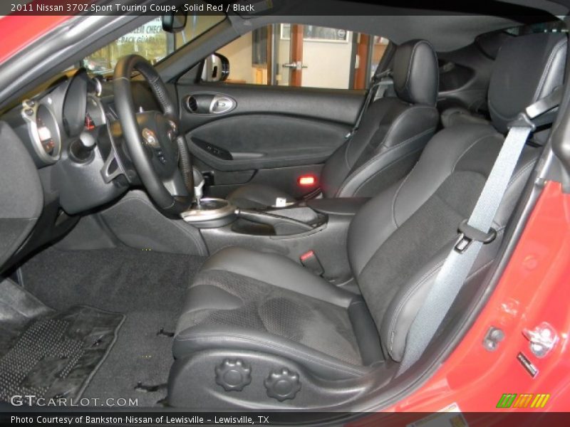 Solid Red / Black 2011 Nissan 370Z Sport Touring Coupe