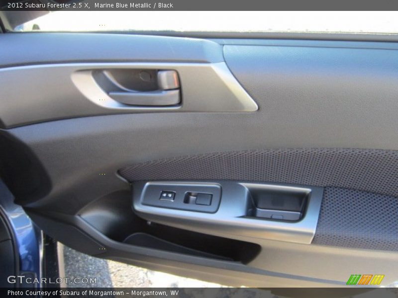Marine Blue Metallic / Black 2012 Subaru Forester 2.5 X