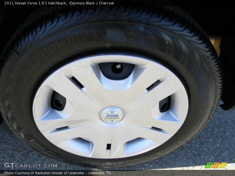 Espresso Black / Charcoal 2011 Nissan Versa 1.8 S Hatchback