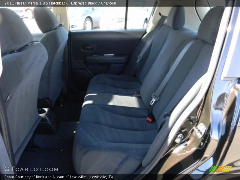 Espresso Black / Charcoal 2011 Nissan Versa 1.8 S Hatchback