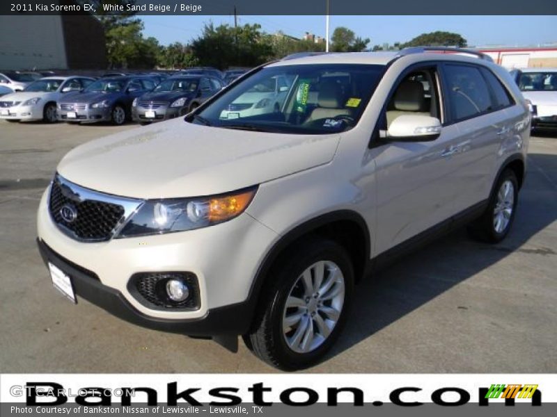 White Sand Beige / Beige 2011 Kia Sorento EX