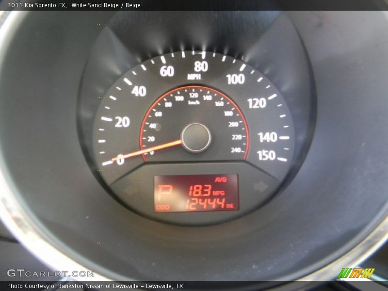 White Sand Beige / Beige 2011 Kia Sorento EX