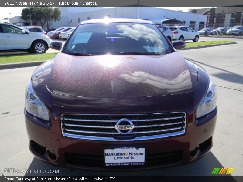 Tuscan Sun / Charcoal 2011 Nissan Maxima 3.5 SV