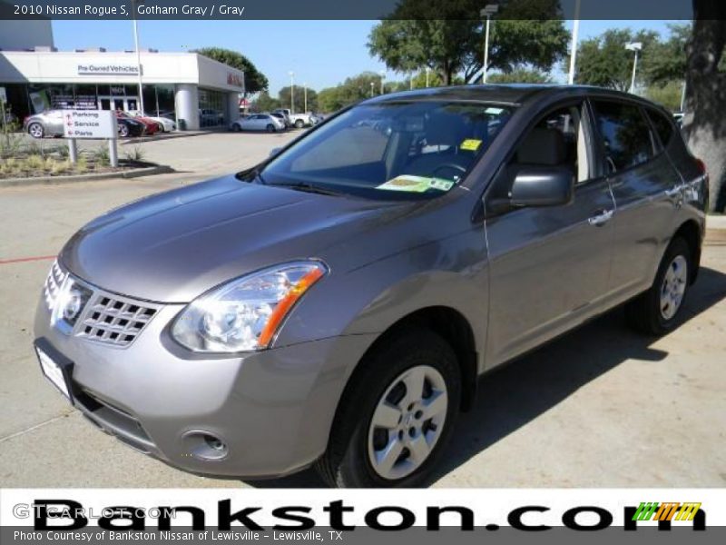 Gotham Gray / Gray 2010 Nissan Rogue S