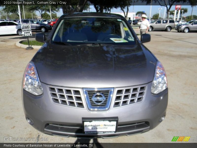 Gotham Gray / Gray 2010 Nissan Rogue S