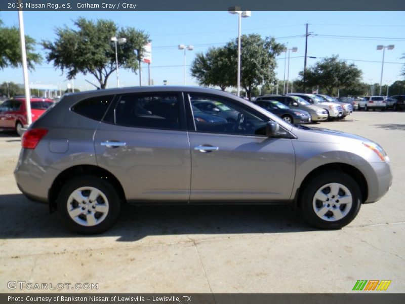 Gotham Gray / Gray 2010 Nissan Rogue S